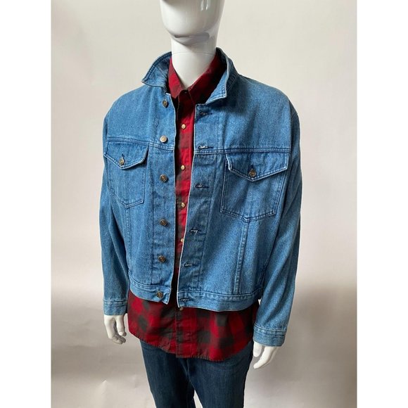 Classic Styled Denim Jacket NWT - Picture 11 of 12